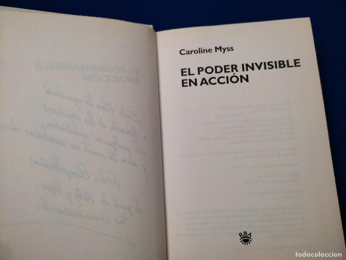 Libros de segunda mano: El Poder Invisible de la Acci&oacute;n Caroline Myss Ed. RBA 2006 - Foto 5