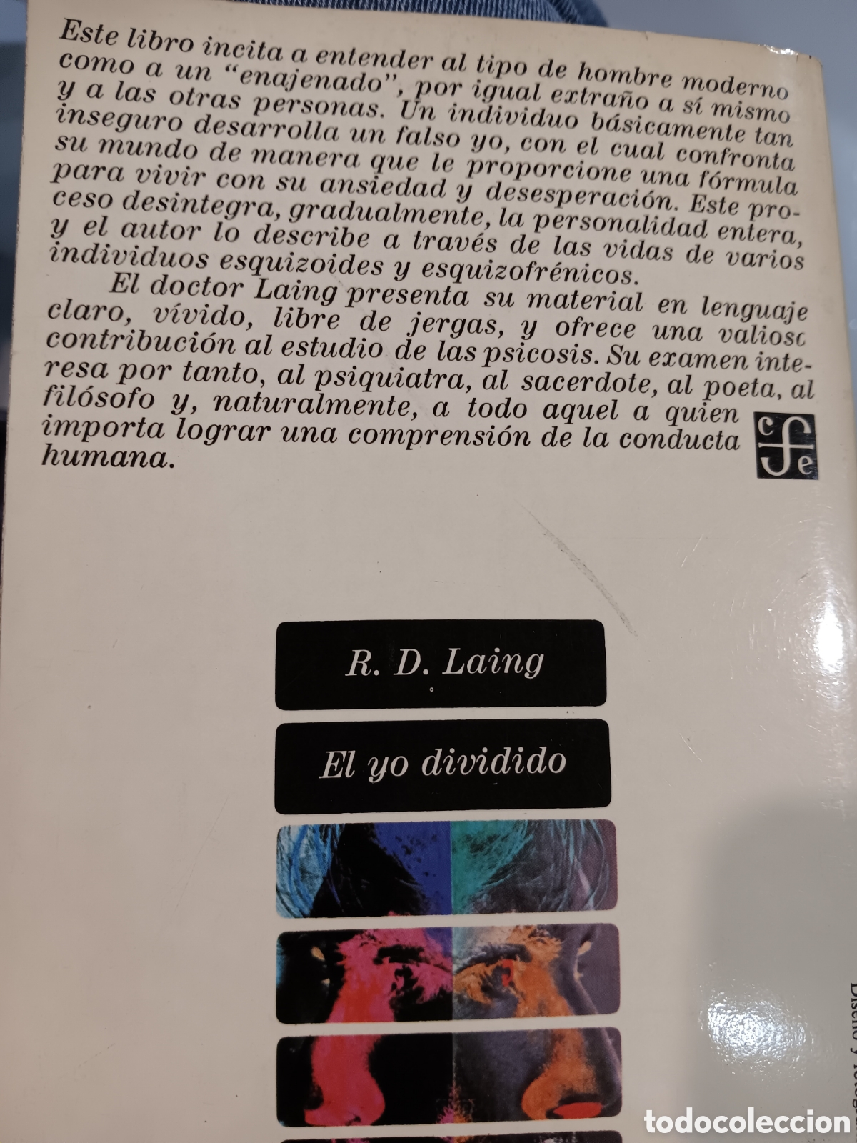 Libros de segunda mano: R. D. Laing. El yo dividido - Foto 2