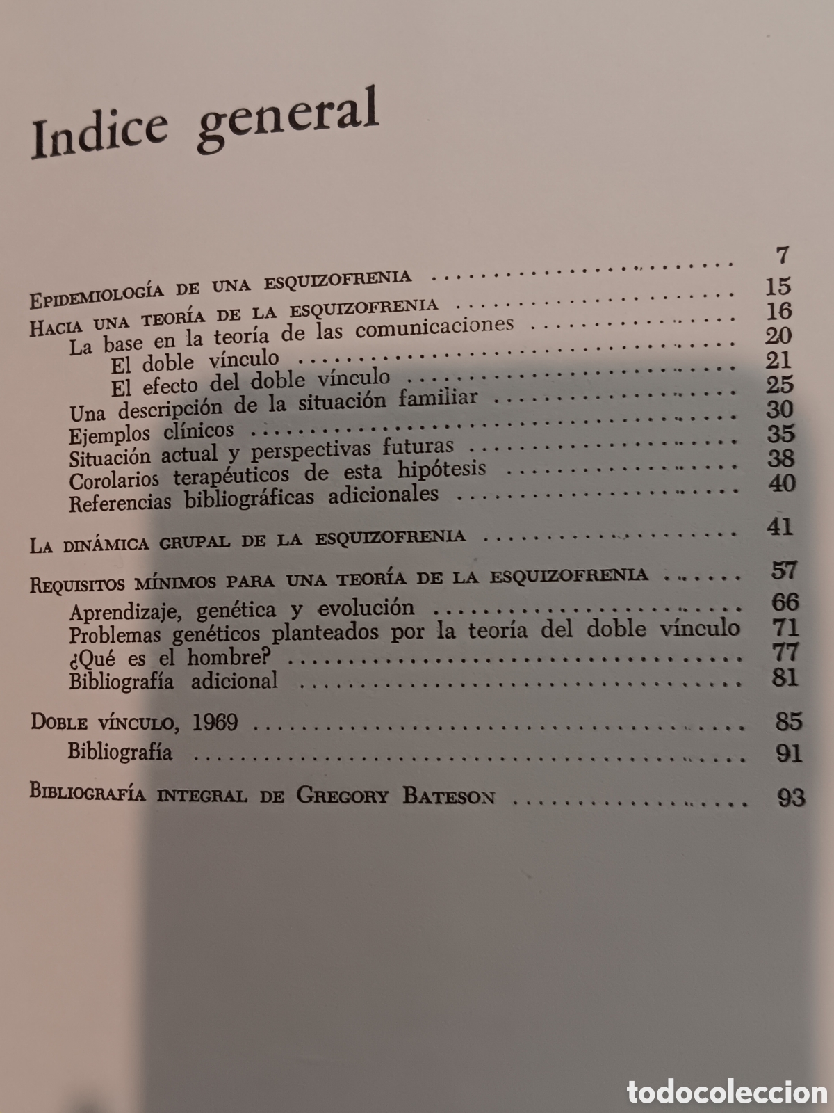 Libros de segunda mano: Gregory Bateson. Doble v&iacute;nculo y esquizofrenia - Foto 2