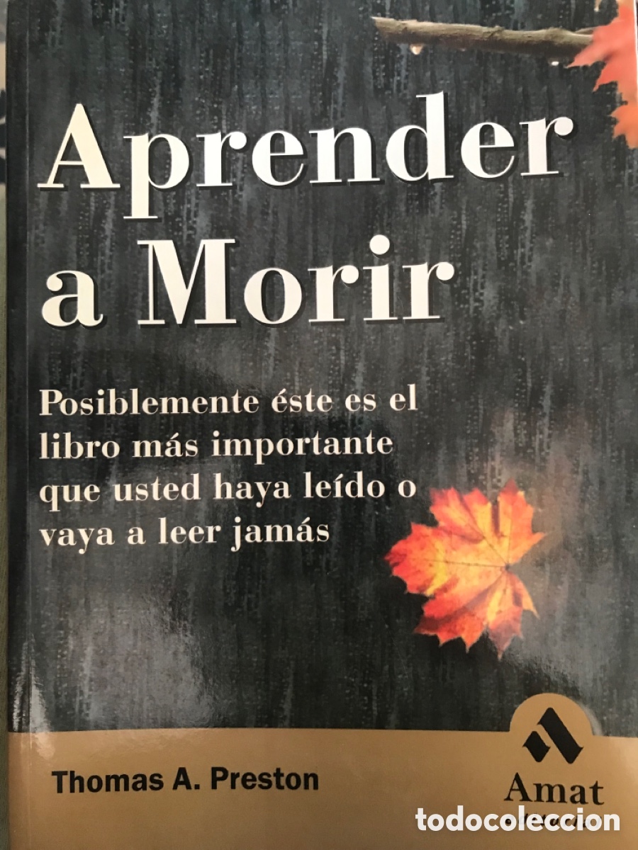 Libros de segunda mano: Preston. Aprender a morir - Foto 1