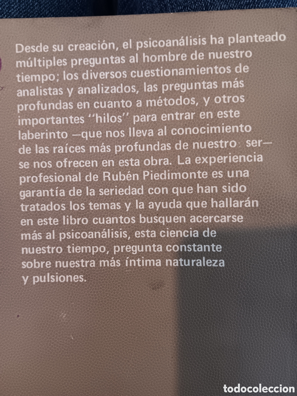 Libros de segunda mano: Rub&eacute;n Piedimonte. Temas b&aacute;sicos de Psicoan&aacute;lisis - Foto 2