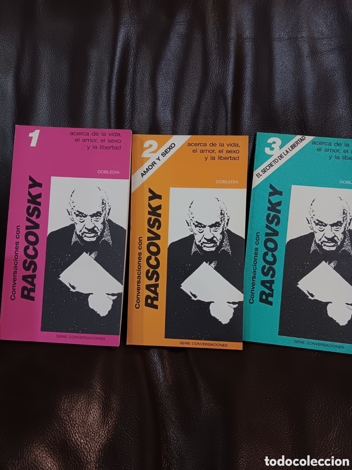 Libros de segunda mano: Conversaciones con Rascovsky. 3 tomos - Foto 1