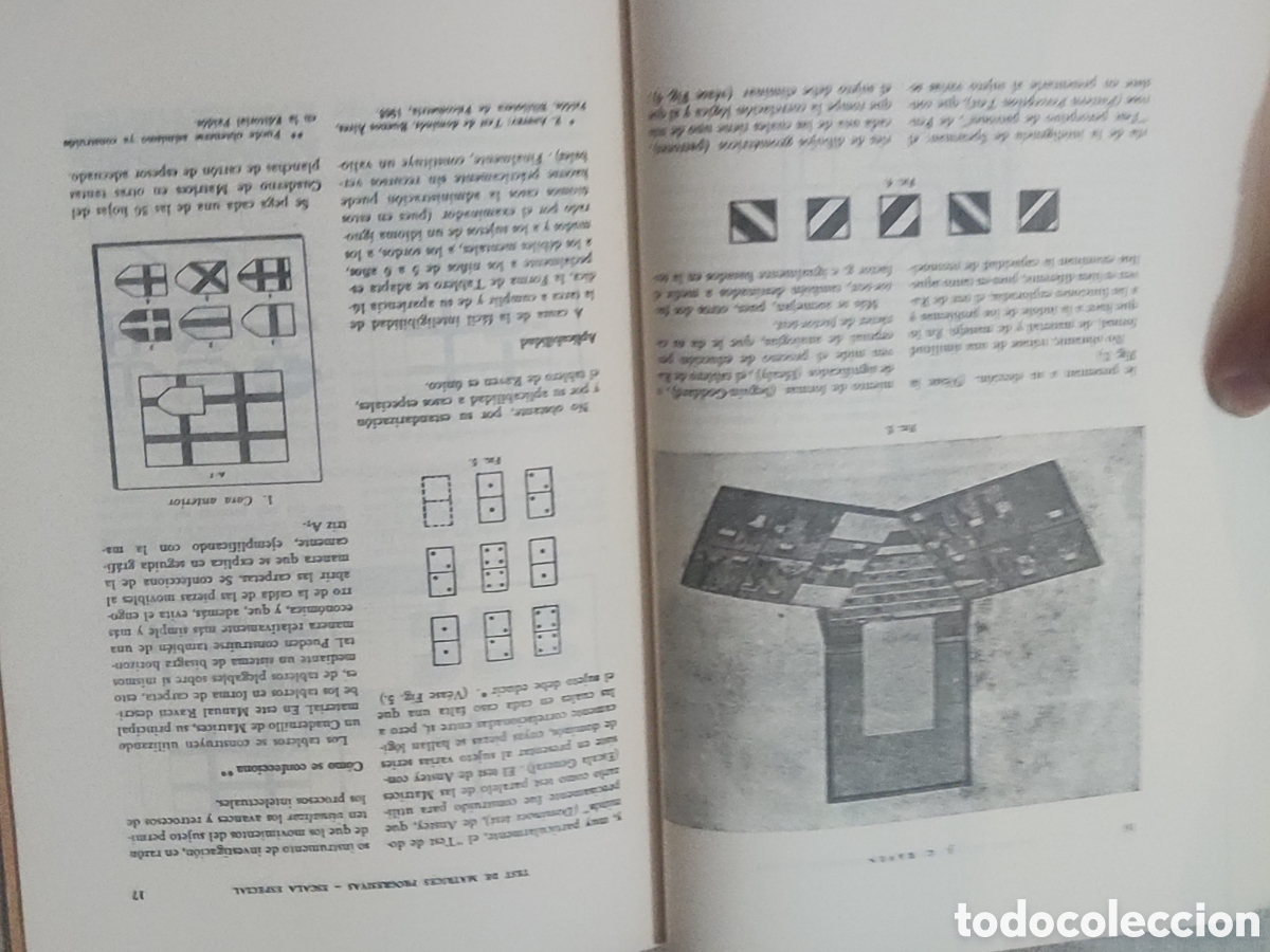 Libros de segunda mano: Test de Matrices Progresivas. Escala Especial Manual. - Foto 6