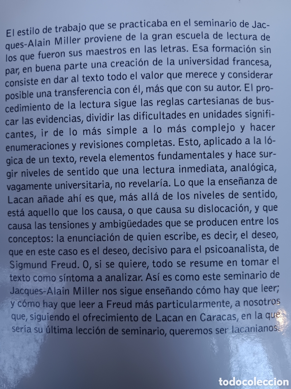 Libros de segunda mano: Jacques-Alain Miller. El hombre de los lobos - Foto 2