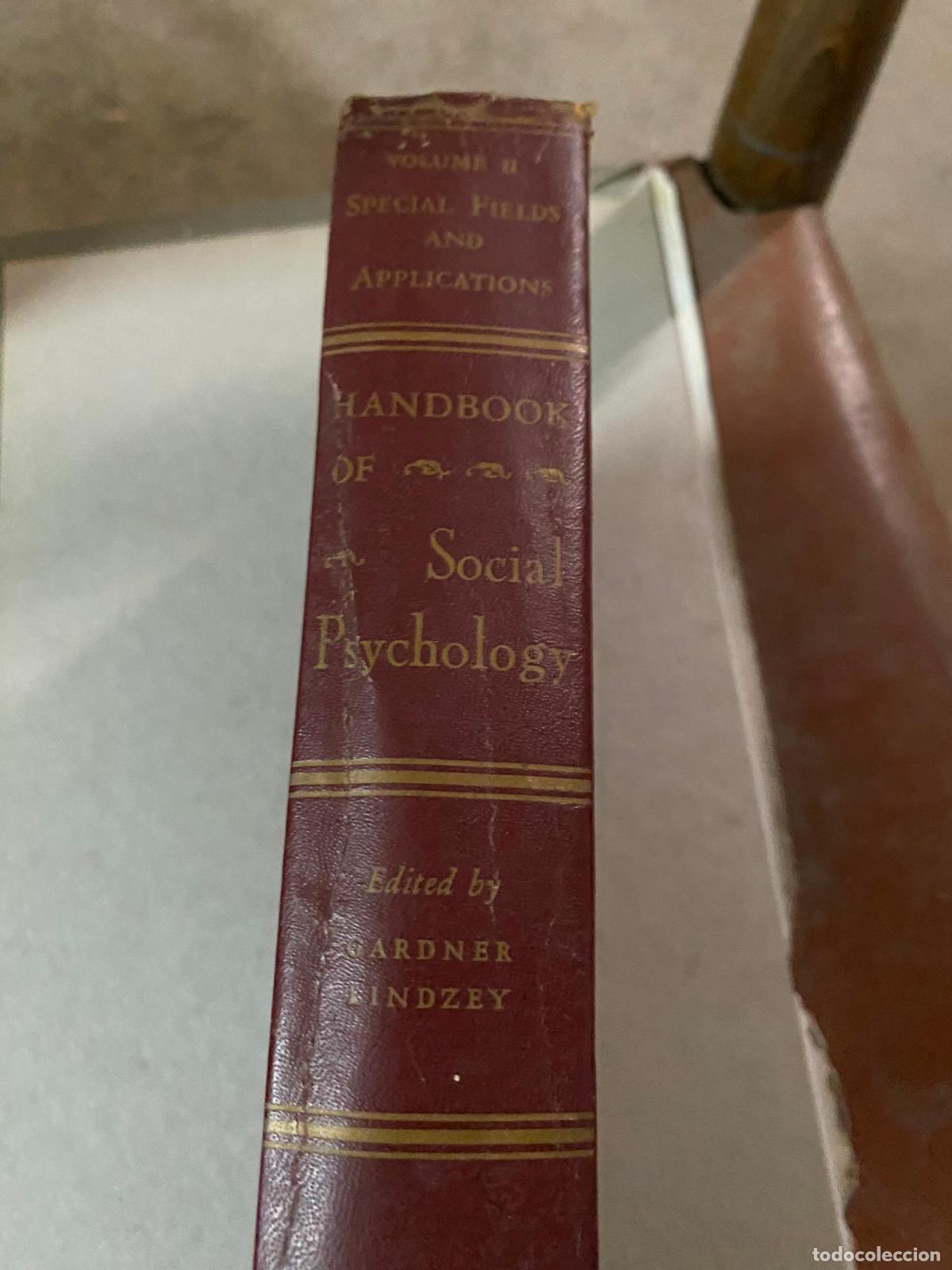 Libros de segunda mano: Handbook of Social Psychology Aronson, Elliot, Lindzey, Gardner vol ii 2