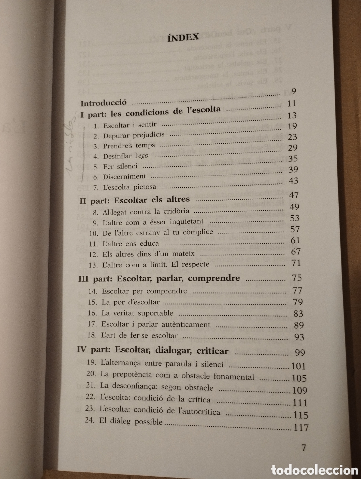 Libros de segunda mano: LART DE SABER ESCOLTAR (FRANCESC TORRALBA) - Foto 3