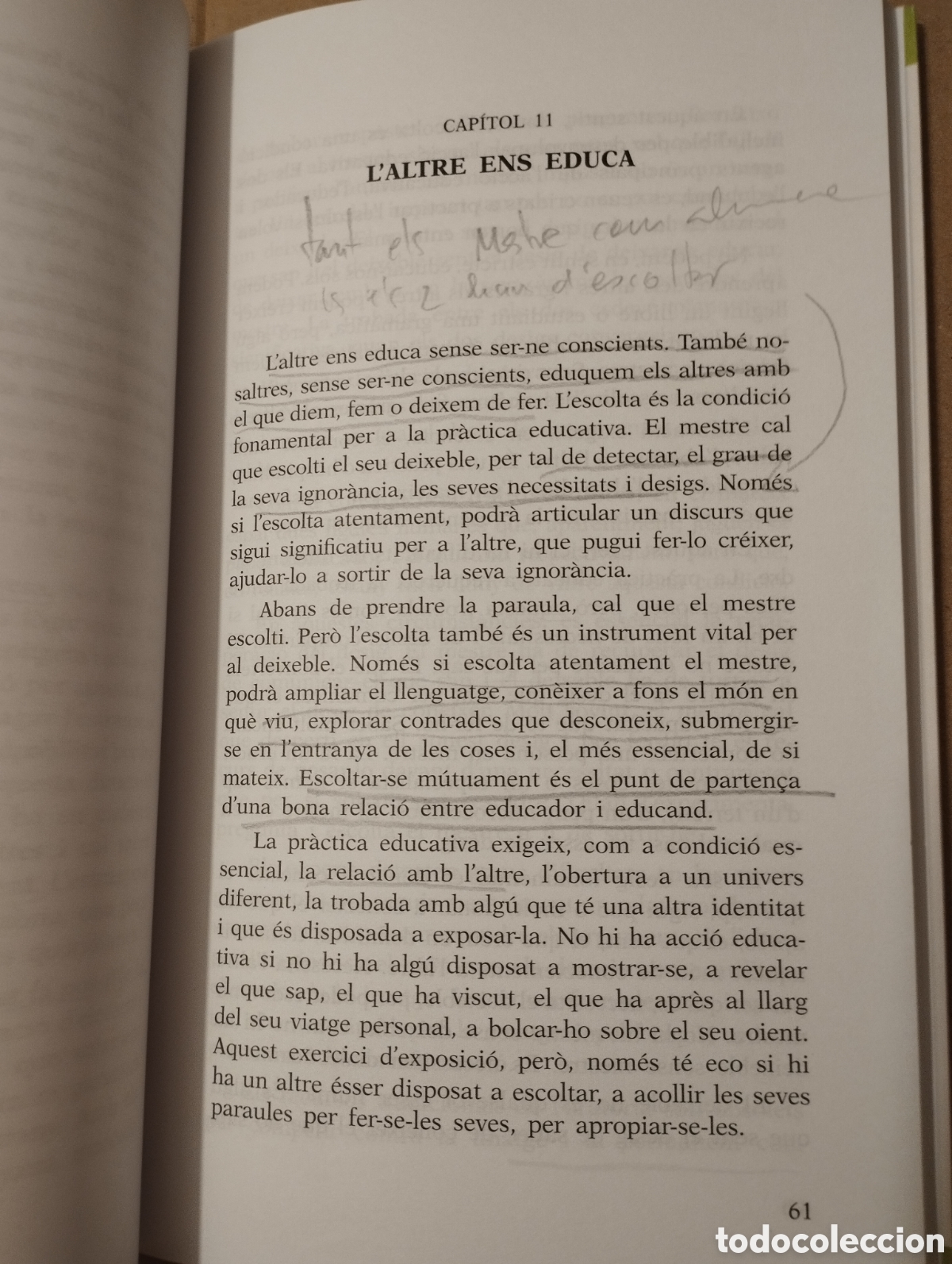 Libros de segunda mano: LART DE SABER ESCOLTAR (FRANCESC TORRALBA) - Foto 8