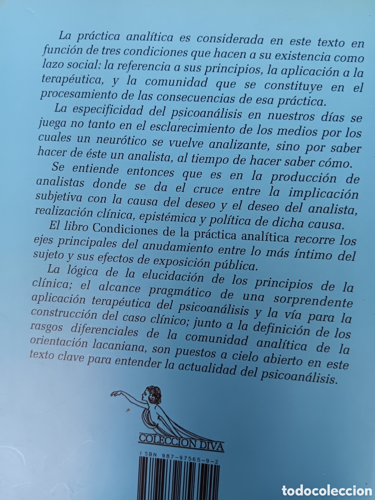 Libros de segunda mano: Samuel Basz. Condiciones de la pr&aacute;ctica anal&iacute;tica - Foto 2