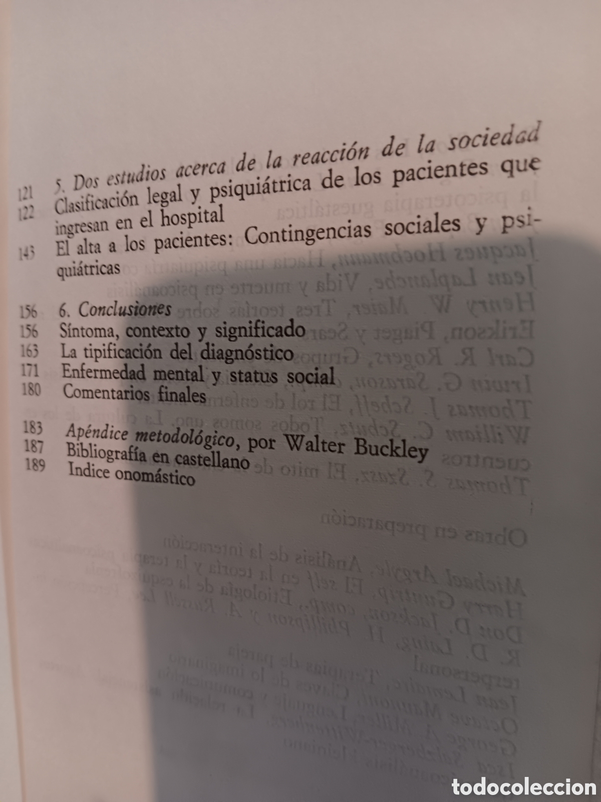 Libros de segunda mano: Thomas Scheff. El rol de enfermo mental - Foto 3