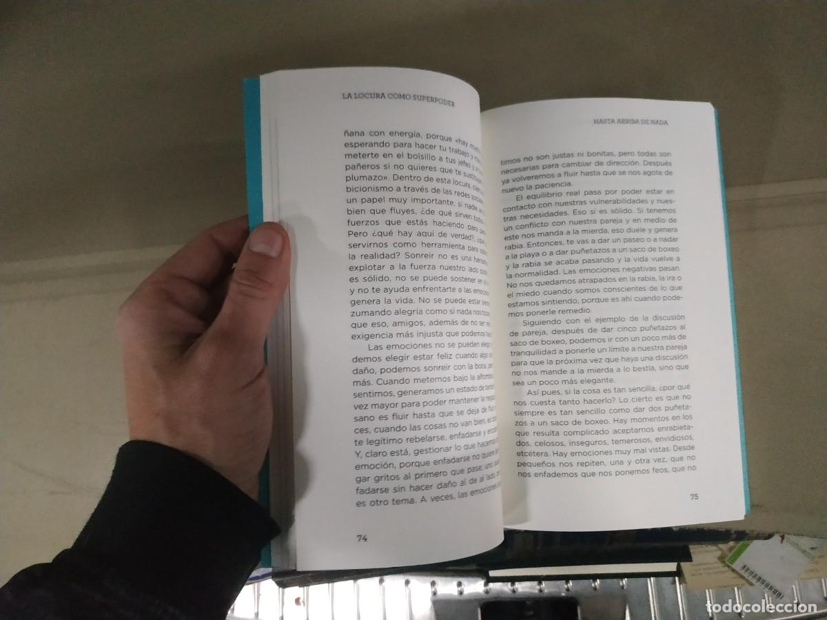 Libros de segunda mano: La locura como superpoder - Jara A. P&eacute;rez L&oacute;pez. Libros C&uacute;pula - Foto 3