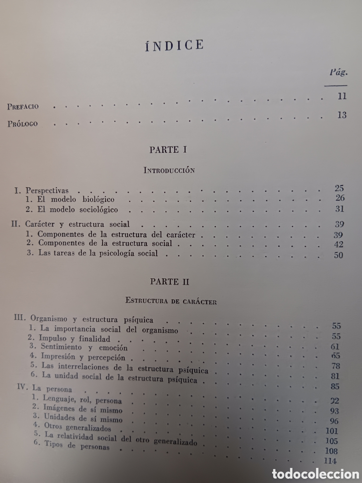 Libros de segunda mano: H. Gerth y C. Wright Mills. Car&aacute;cter y estructura social - Foto 2