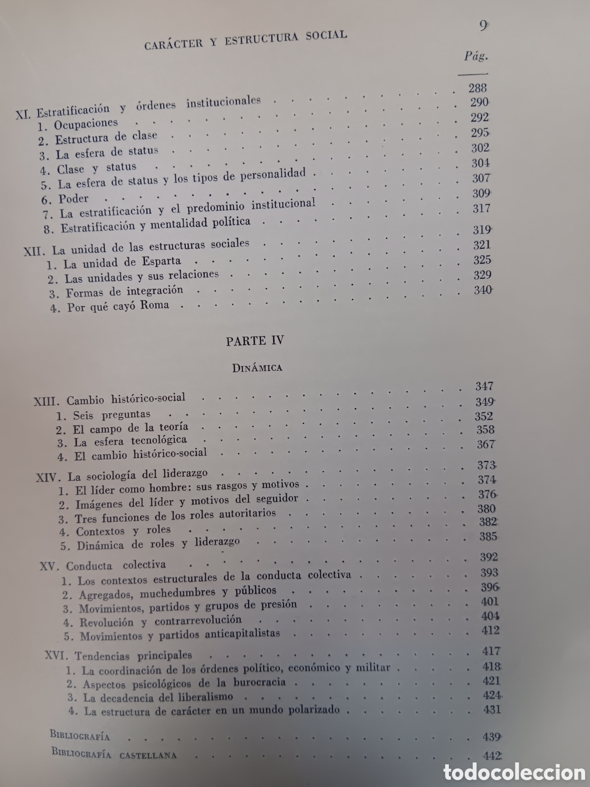 Libros de segunda mano: H. Gerth y C. Wright Mills. Car&aacute;cter y estructura social - Foto 4
