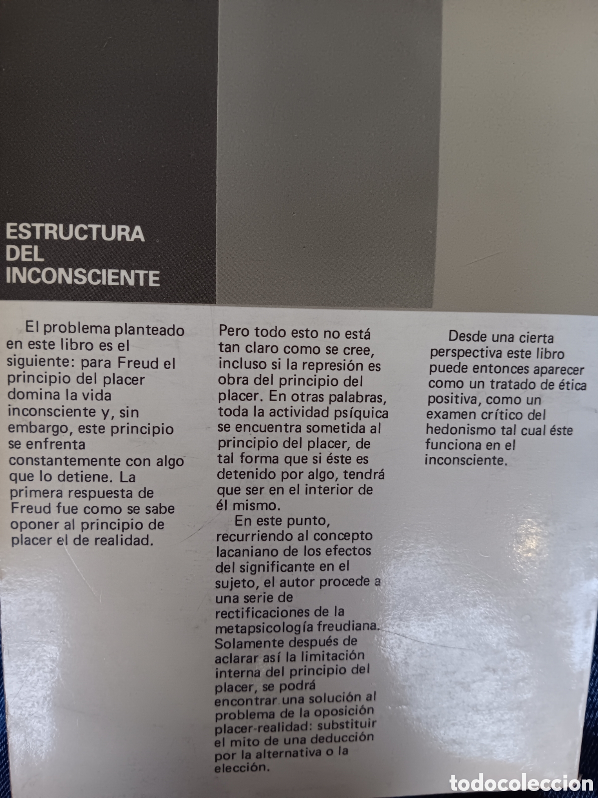 Libros de segunda mano: Moustafa Safouan. El ser y el placer - Foto 2