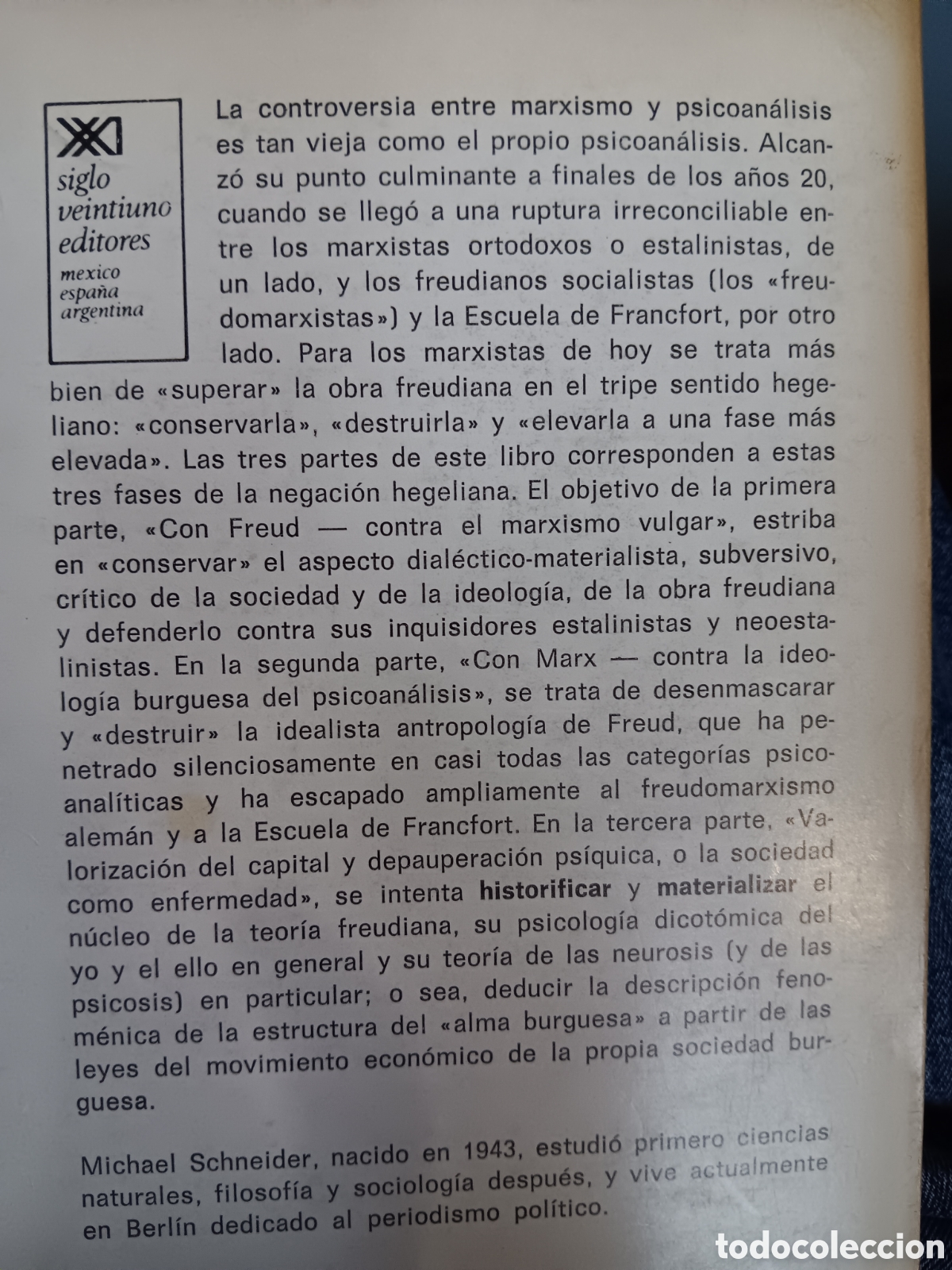 Libros de segunda mano: Michael Scheidr. Neurosis y lucha de clases - Foto 2