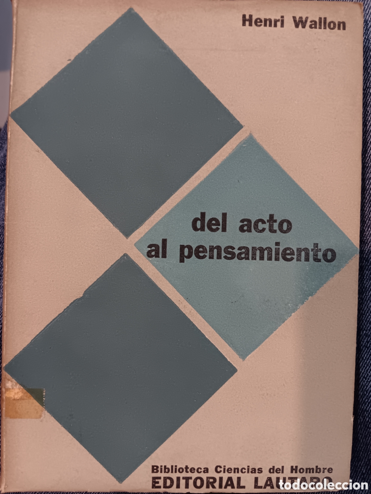 Libros de segunda mano: Henri Wallon. Del acto al pensamiento - Foto 1