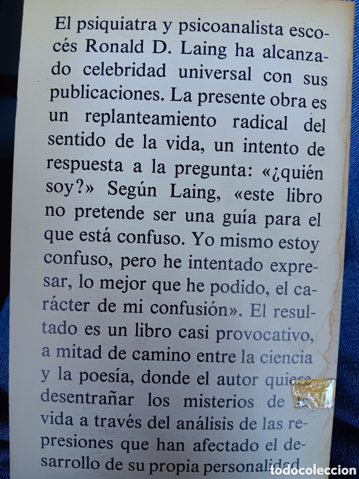 Libros de segunda mano: R. D. Laing. Las cosas de la vida - Foto 2