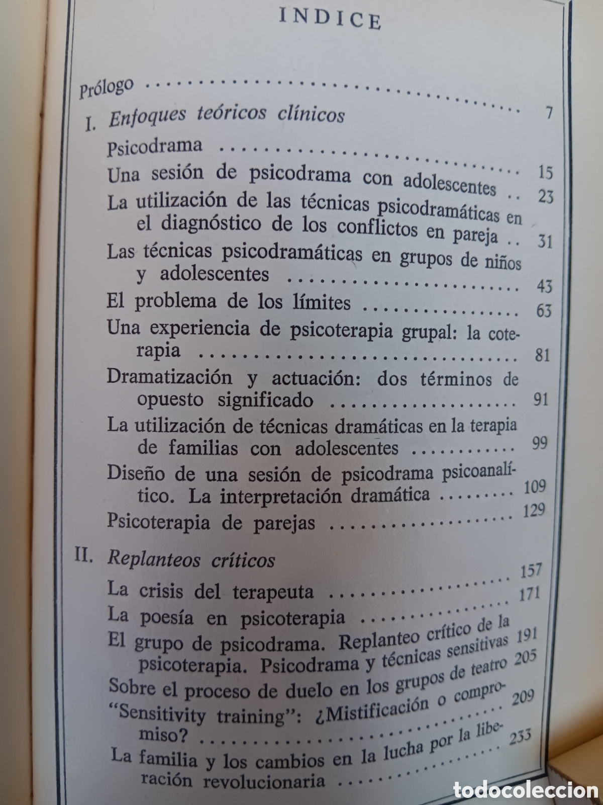 Libros de segunda mano: Eduardo A. Pavlovsky. Cl&iacute;nica grupal - Foto 2