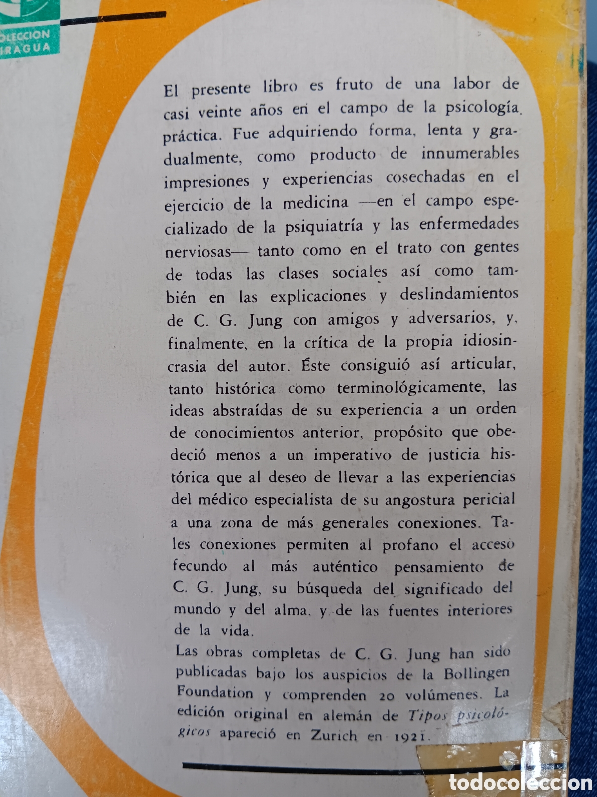 Libros de segunda mano: C. G. Jung. Tipos psicol&oacute;gicos - Foto 2