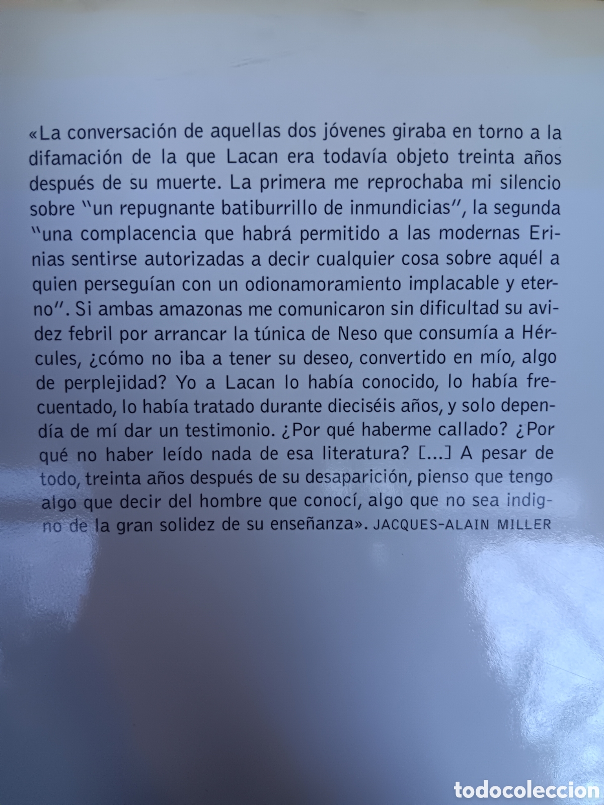 Libros de segunda mano: Jacques-Alain Miller. Vida de Lacan - Foto 2
