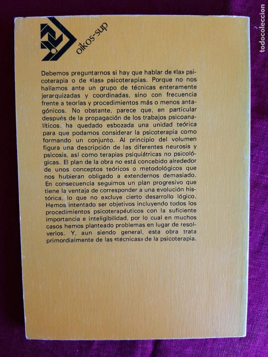 Libros de segunda mano: La psicoterapia - Palmade, Guy - Foto 2