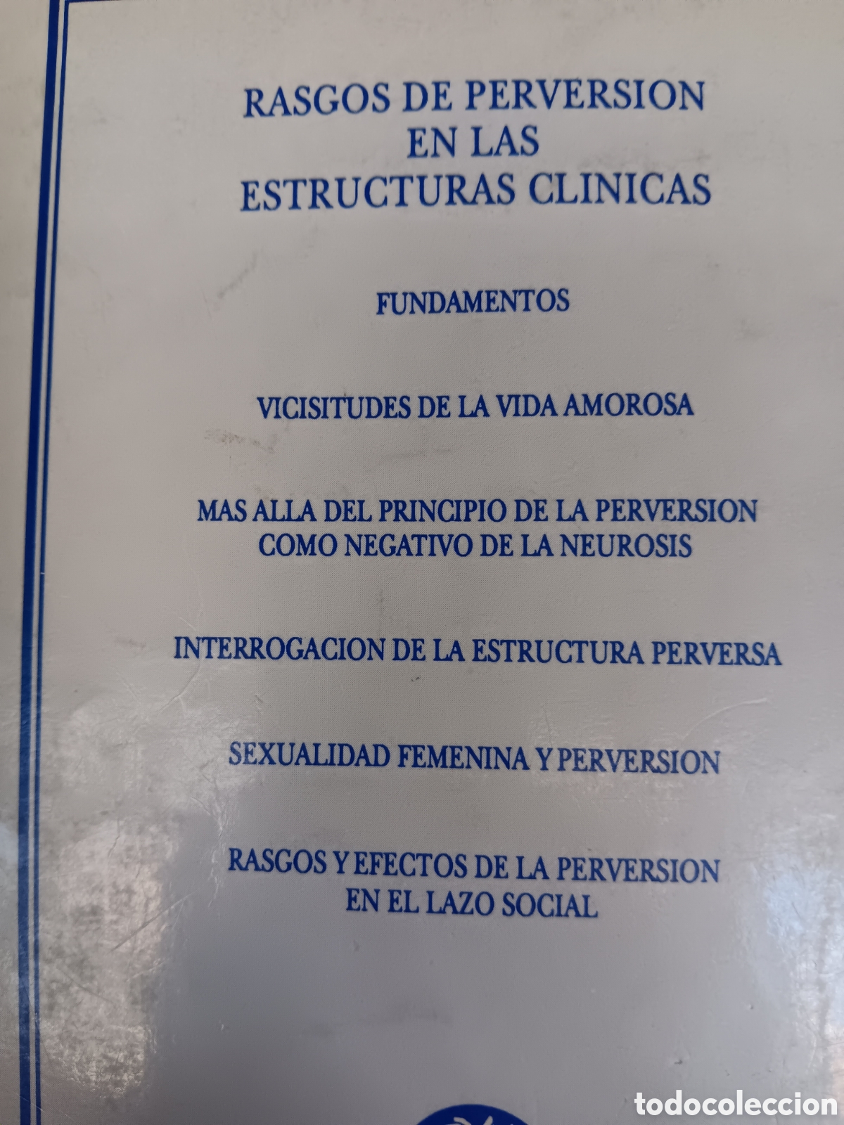 Libros de segunda mano: Rasgos de perversi&oacute;n en las estructuras cl&iacute;nicas - Foto 2