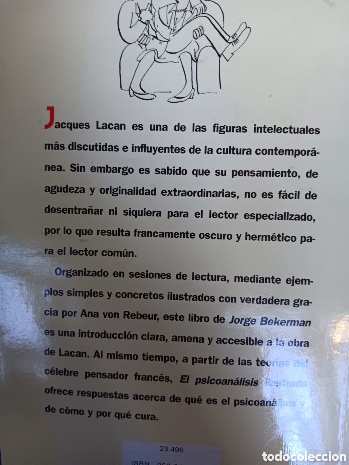 Libros de segunda mano: Jorge Bekerman. El psicoan&aacute;lisis ilustrado - Foto 2