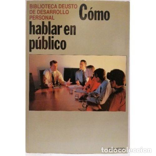 Second hand books: C&Oacute;MO HABLAR en P&Uacute;BLICO - JANNER, GREVILLE - Sin Especificar