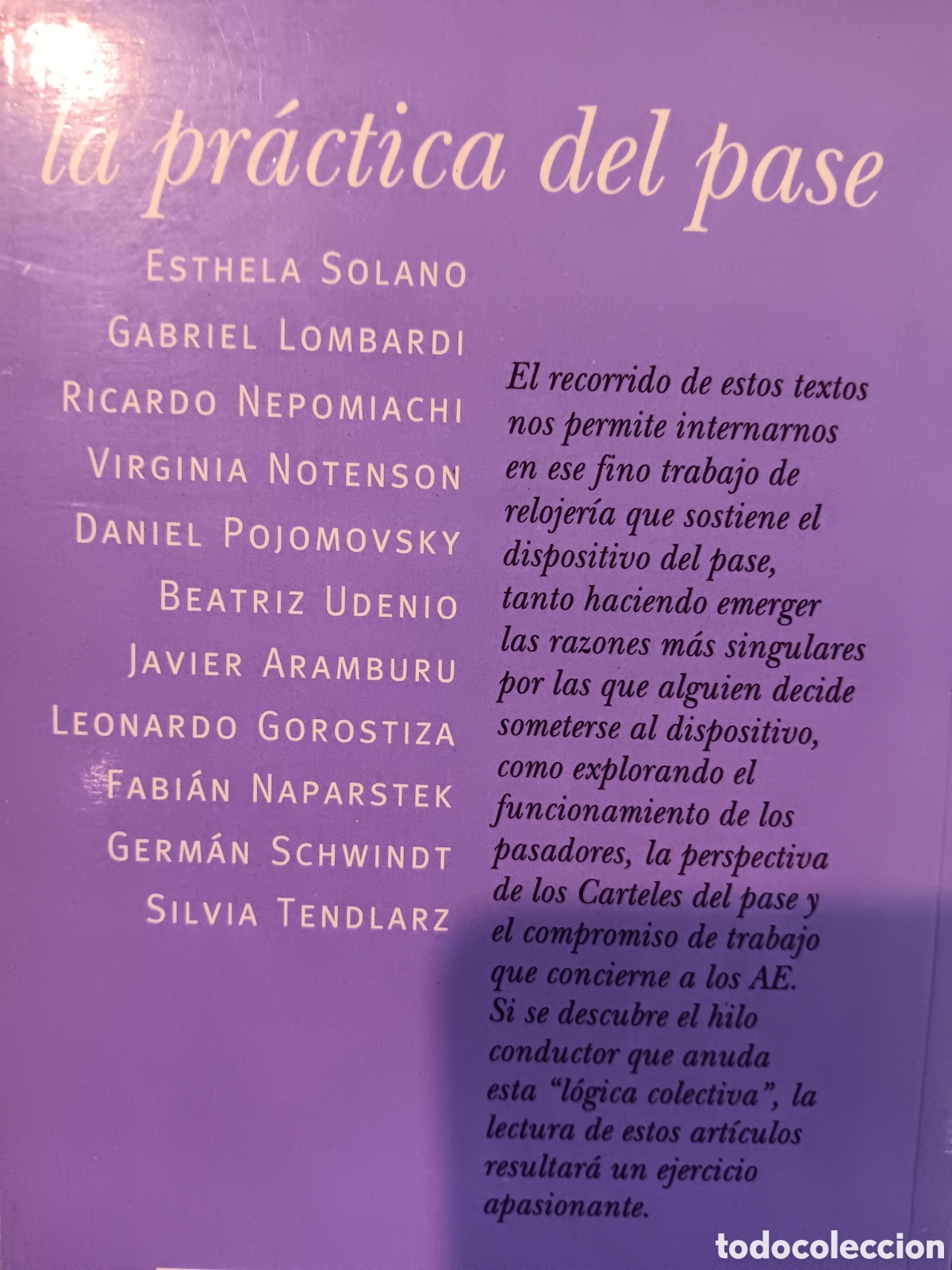 Libros de segunda mano: La pr&aacute;ctica del pase. Varios autores - Foto 2