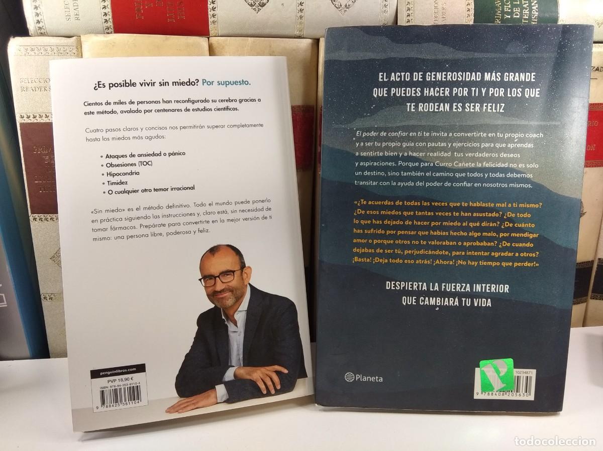 Libros de segunda mano: Lote 2 obras autoayuda complementarias: 1) SIN MIEDO / 2) EL PODER DE CONFIAR EN TI, - Foto 3