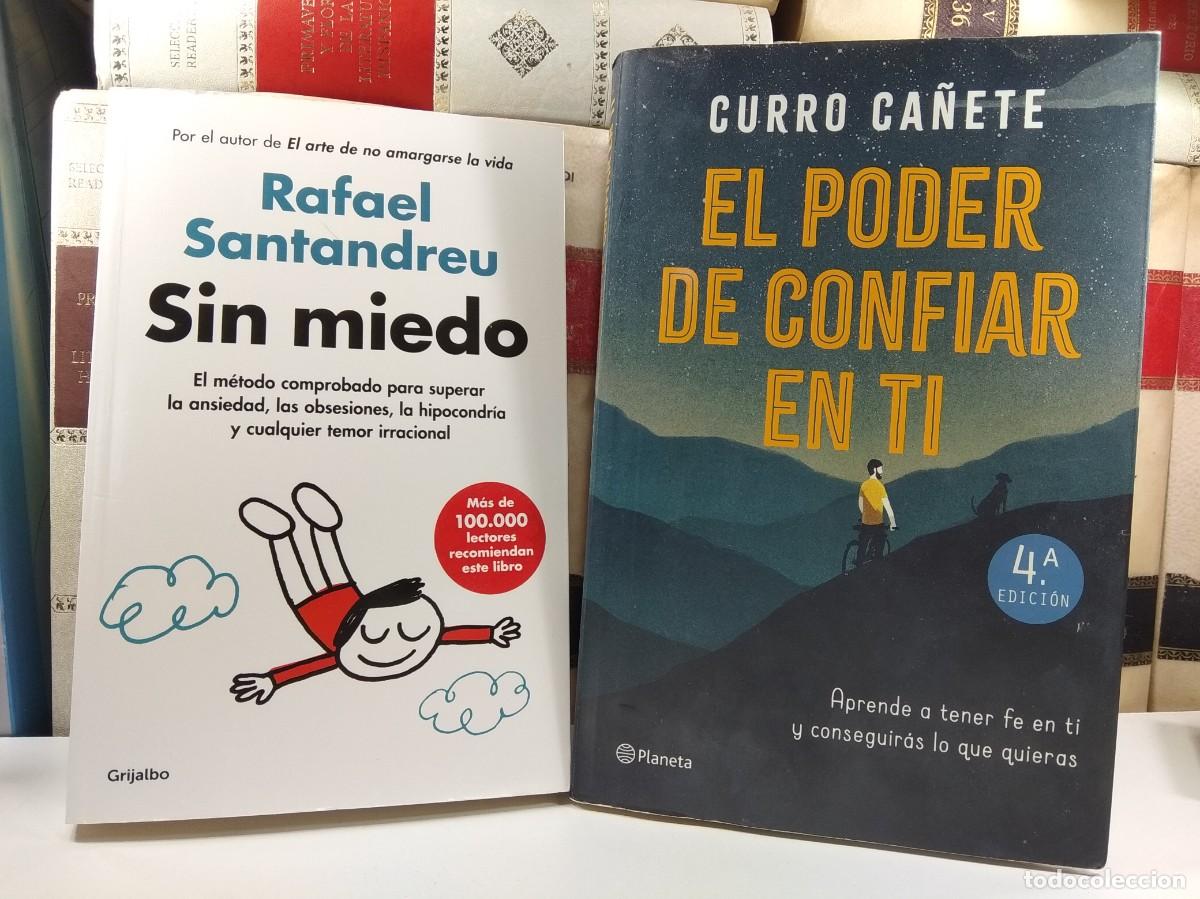 Libros de segunda mano: Lote 2 obras autoayuda complementarias: 1) SIN MIEDO / 2) EL PODER DE CONFIAR EN TI, - Foto 1