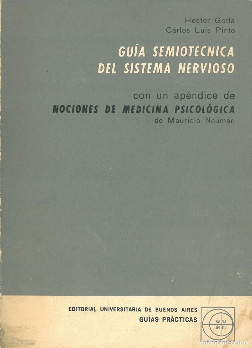 Gebrauchte B&uuml;cher: Guia semiotecnica del sistema nervioso - Gotta, Hector & Pinto, Carlos Luis