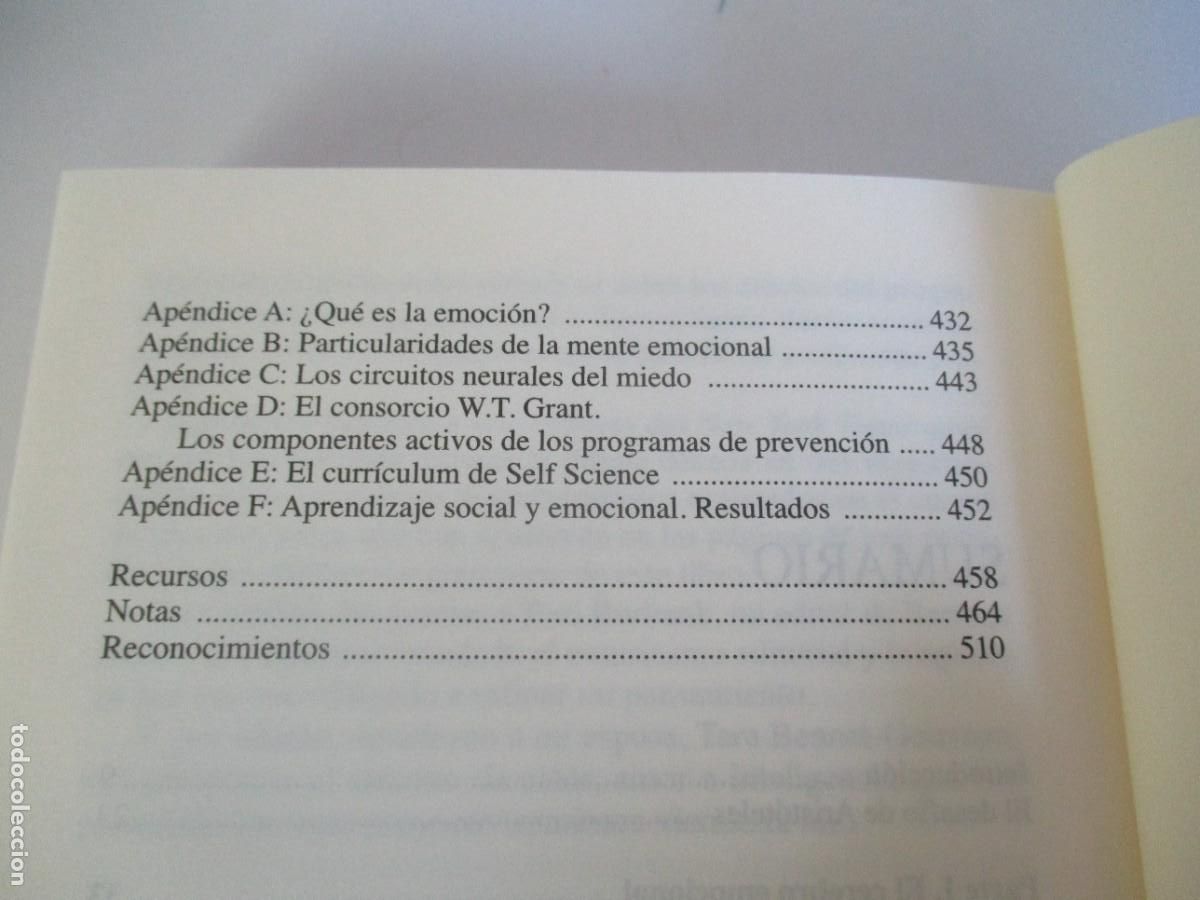 Libros de segunda mano: DANIEL GOLEMAN Inteligencia emocional W28912 - Foto 3
