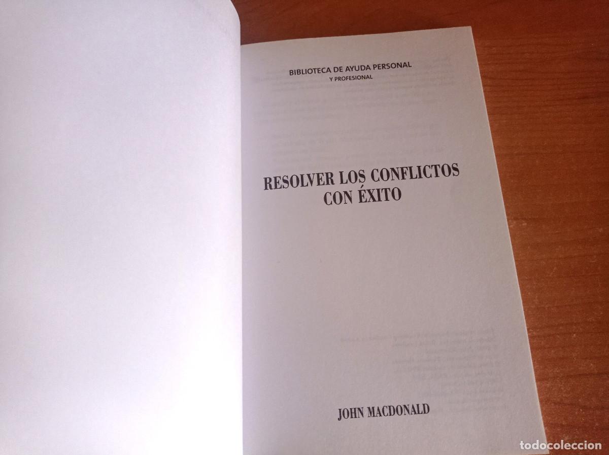 Libros de segunda mano: Resolver los conflictos con &eacute;xito - John MacDonald, PASA, 2004 - Foto 2