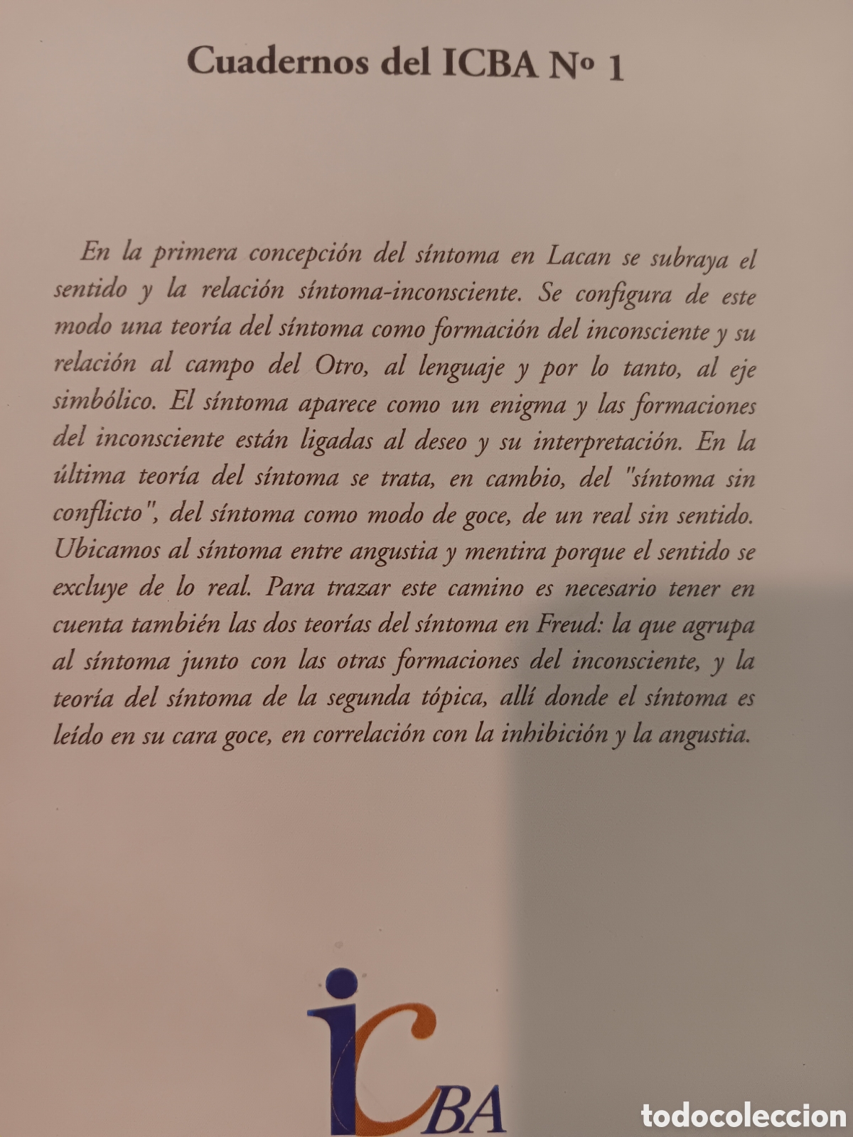 Libros de segunda mano: M&oacute;nica Torres. De los s&iacute;ntomas al s&iacute;ntoma. - Foto 2