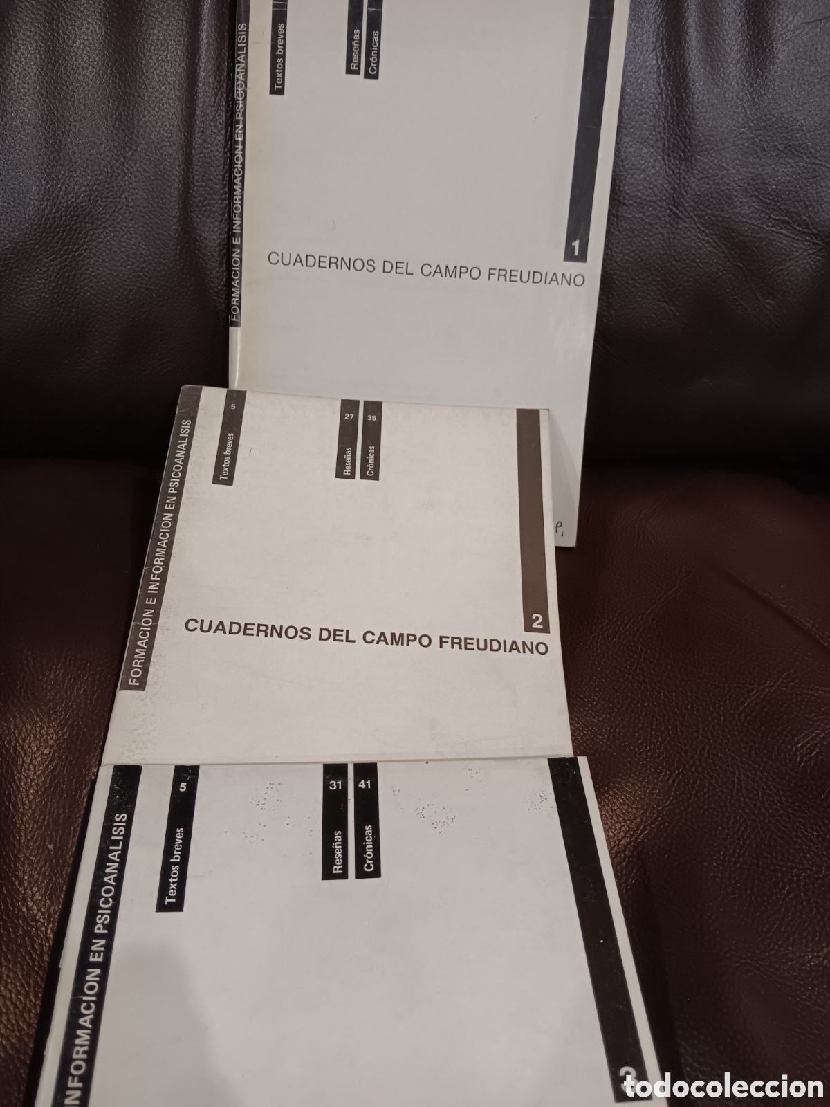 Libros de segunda mano: Cuadernos del campo freudiano. 3 vol&uacute;menes. - Foto 1