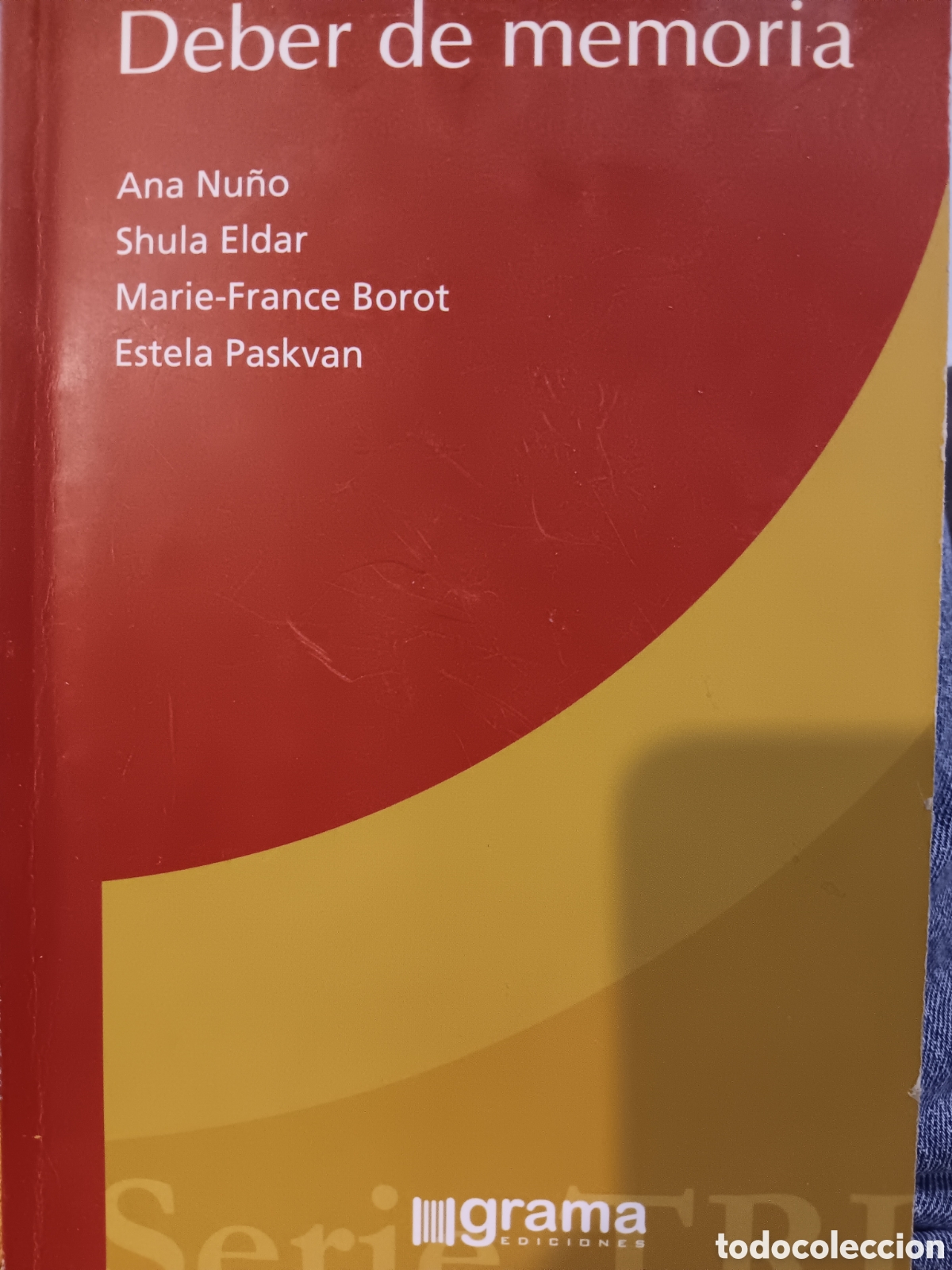 Libros de segunda mano: Deber de memoria. Varios autores - Foto 1