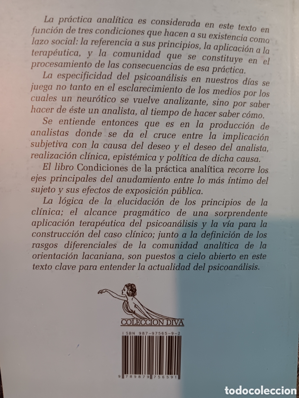 Libros de segunda mano: Samuel Basz. Condiciones de la pr&aacute;ctica anal&iacute;tica - Foto 2