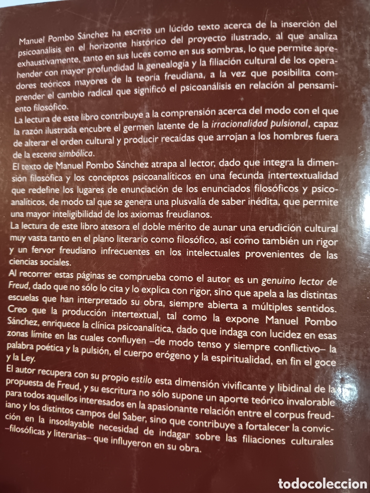 Libros de segunda mano: Manuel Pombo S&aacute;nchez. El legado de Sigmund Freud - Foto 2