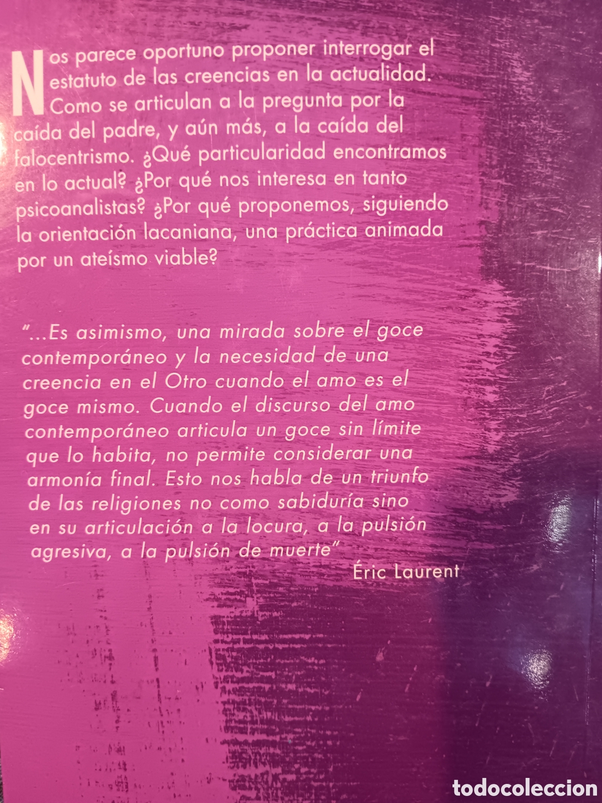Libros de segunda mano: Jacques-Alain Miller y otros. Creencias - Foto 2