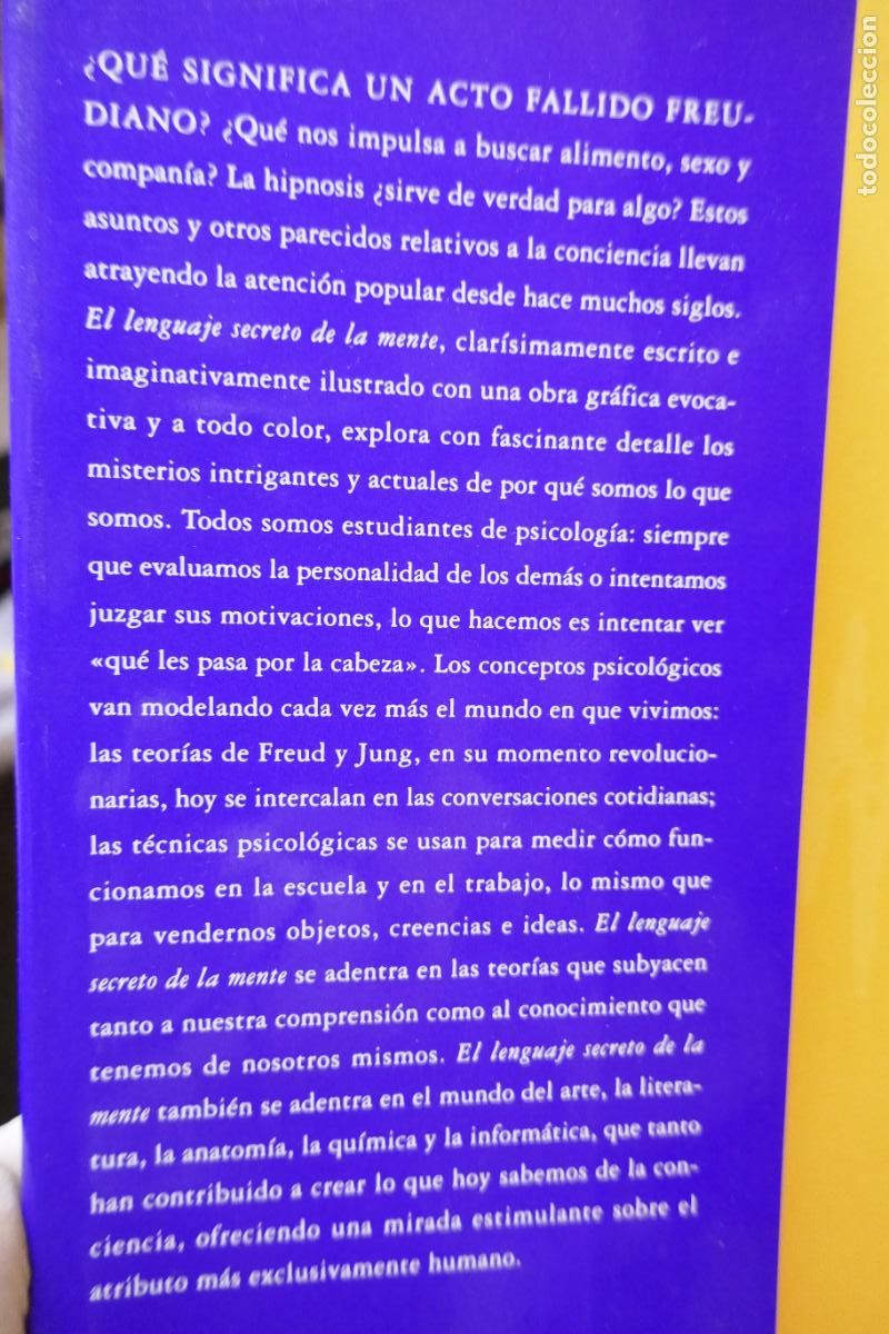 Libros de segunda mano: EL LENGUAJE SECRETO DE LA MENTE - David Cohen - Foto 4