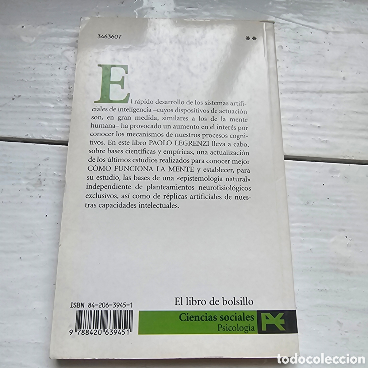 Libros de segunda mano: C&Oacute;MO FUNCIONA LA MENTE. LEGRENZI - Foto 2