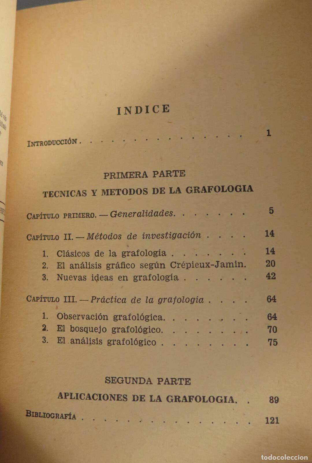 Libros de segunda mano: LA GRAFOLOG&Iacute;A. HERTZ - Foto 2