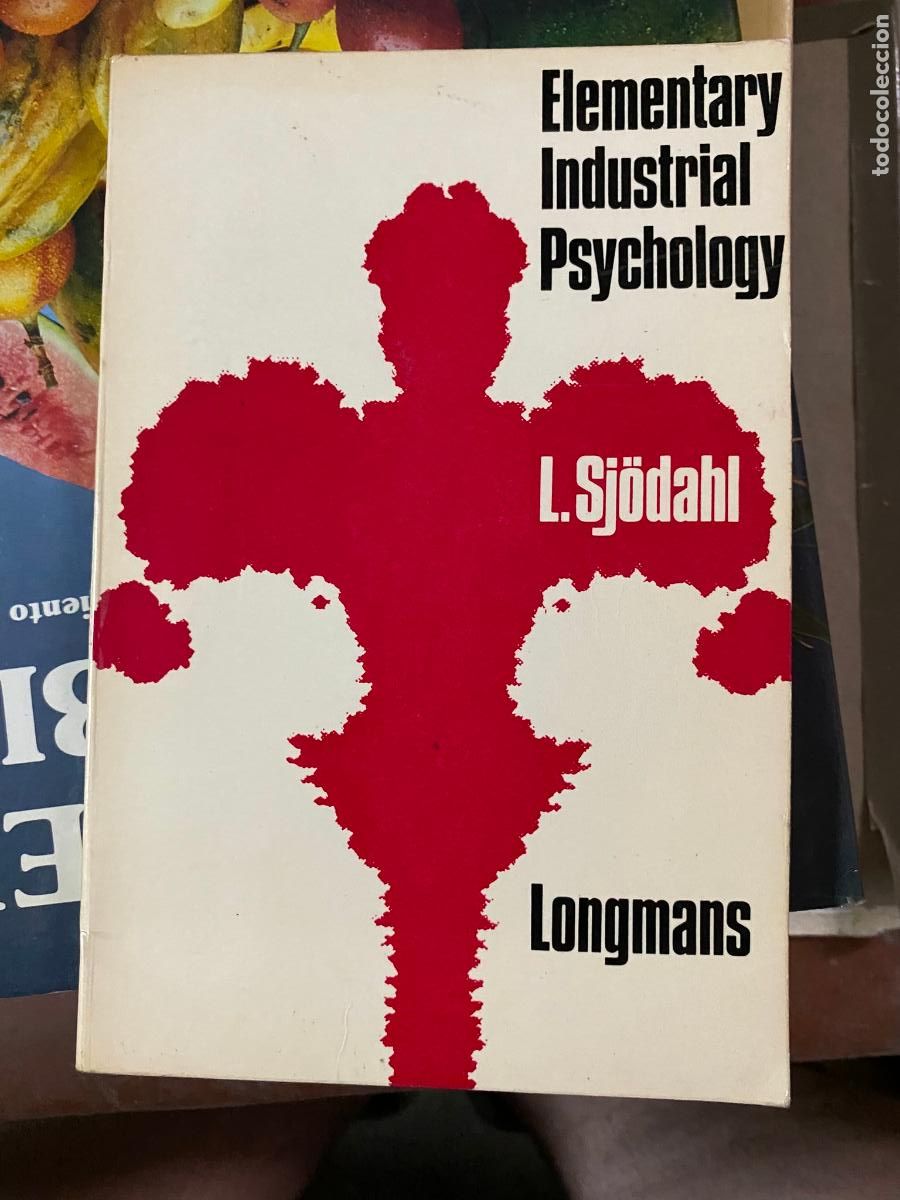 Libros de segunda mano: Elementary Industrial Psychology L. Sjodahl