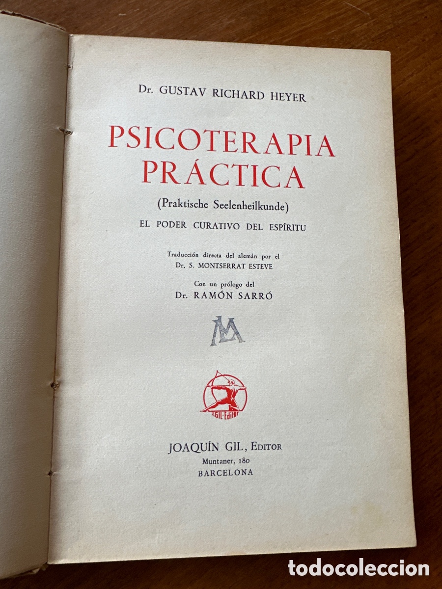 Libros de segunda mano: PSICOTERAPIA PRACTICA - EL PODER CURATIVO DEL ESPIRITU - DR. G. R. HEYER - Foto 2