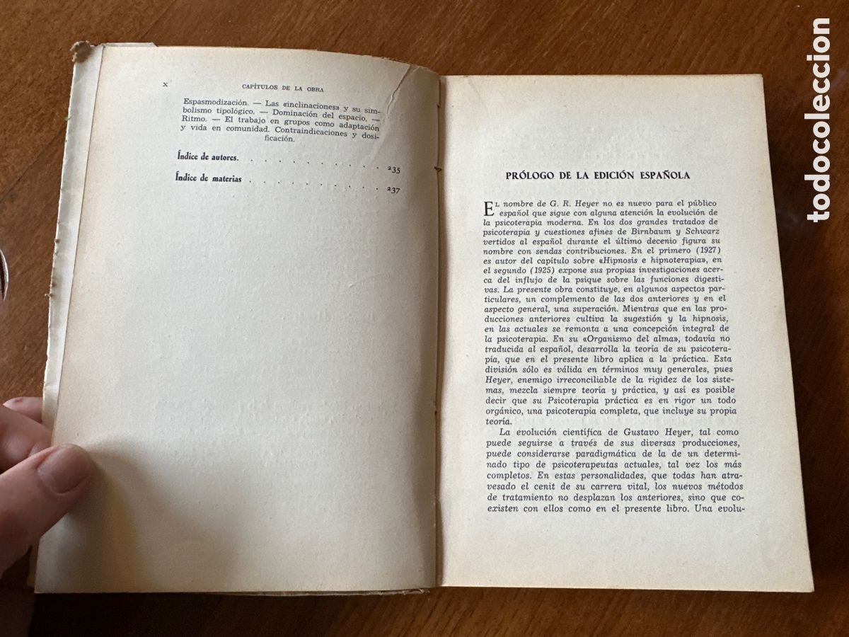Libros de segunda mano: PSICOTERAPIA PRACTICA - EL PODER CURATIVO DEL ESPIRITU - DR. G. R. HEYER - Foto 5