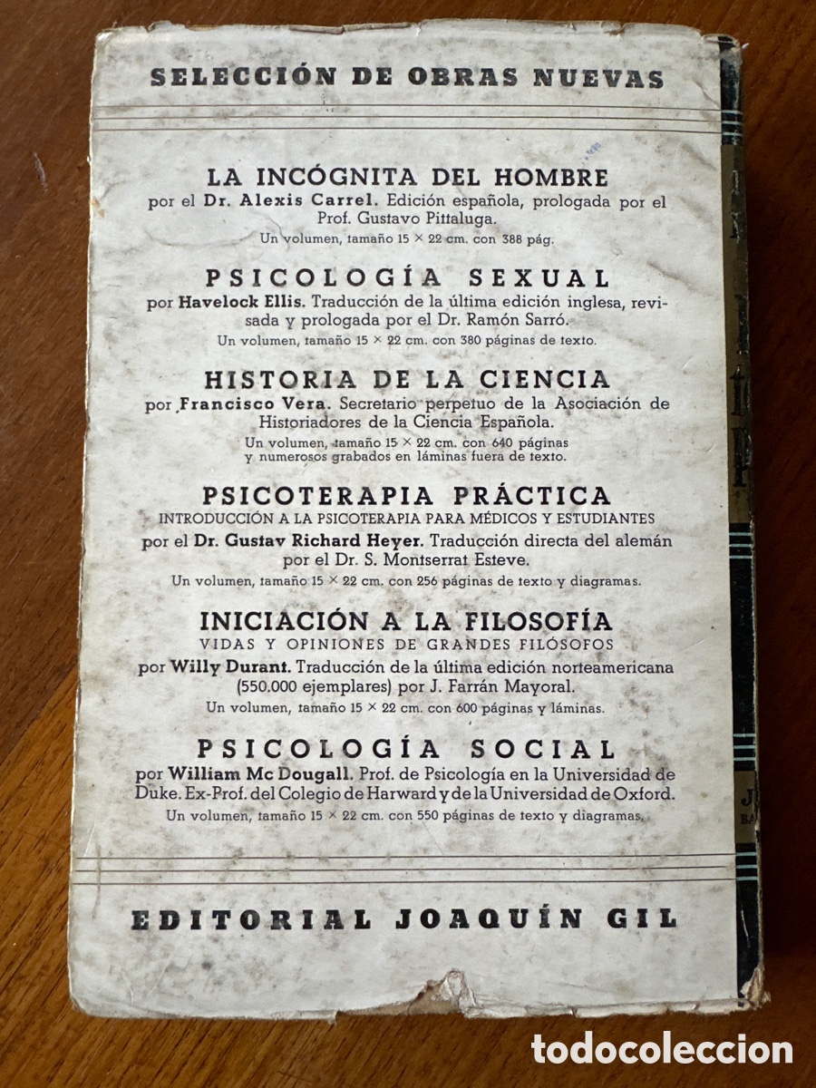 Libros de segunda mano: PSICOTERAPIA PRACTICA - EL PODER CURATIVO DEL ESPIRITU - DR. G. R. HEYER - Foto 8