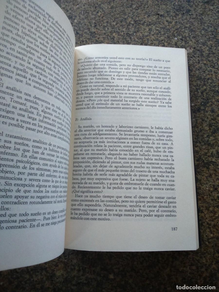 Libros de segunda mano: LA INTERPRETACION DE LOS SUE&Ntilde;OS -- SIGMUND FREUD -- CIRCULO 1974 -- - Foto 2
