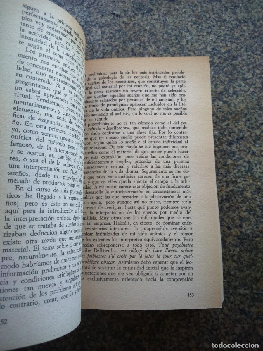 Libros de segunda mano: LA INTERPRETACION DE LOS SUE&Ntilde;OS -- SIGMUND FREUD -- PLANETA 1985 -- - Foto 2
