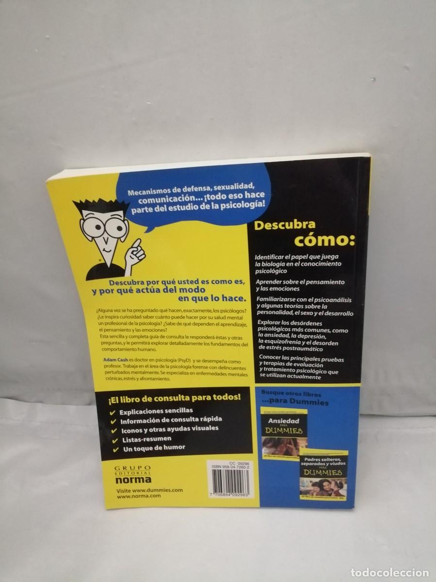 Libros de segunda mano: Psicolog&iacute;a para Dummies - Foto 2