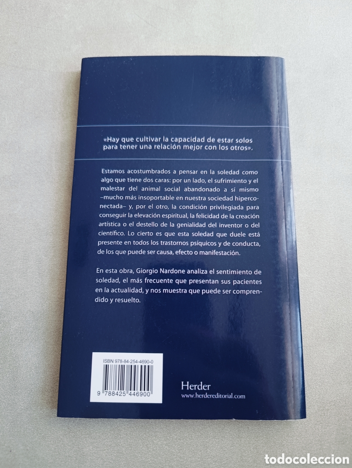 Libros de segunda mano: La soledad. Giorgio Nardone. - Foto 3
